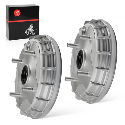 2 Front Brake Drums for Honda Rancher 350 TRX350TE TM 2000–2006