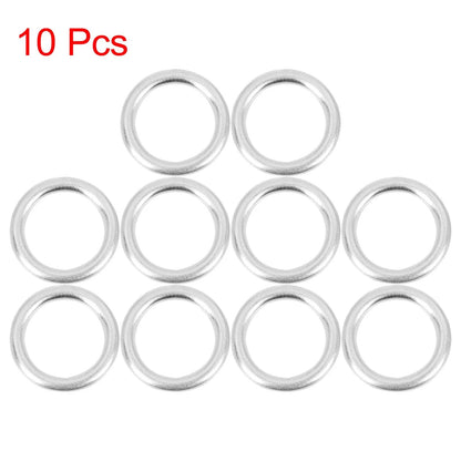 10pcs M14 Engine Oil Drain Plug Gaskets for Audi (N0138157)