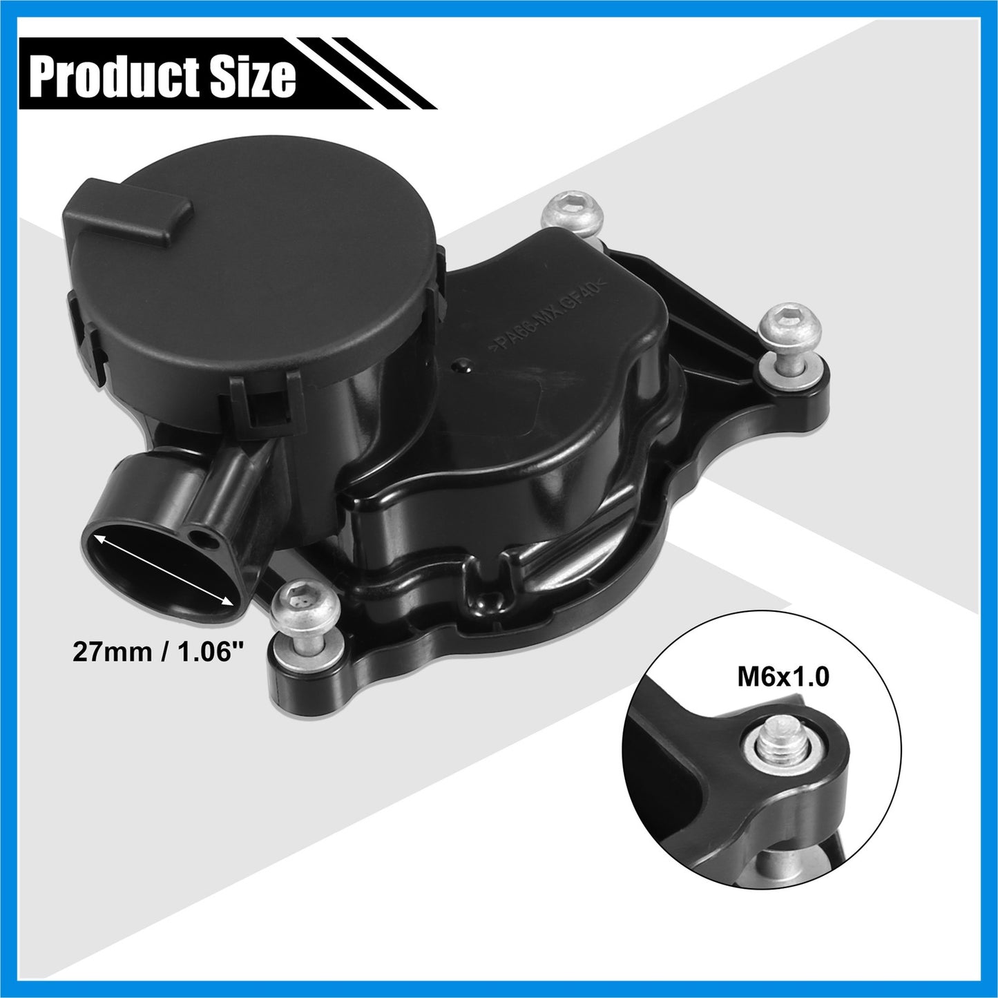 Crankcase Breather Vent Valve for BMW E90 E92 E83 X3 X5 X6 (2007–2013)