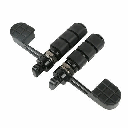 Anti Vibration Stirrup Heel Foot Pegs for Harley Softail Sportster 883 1200