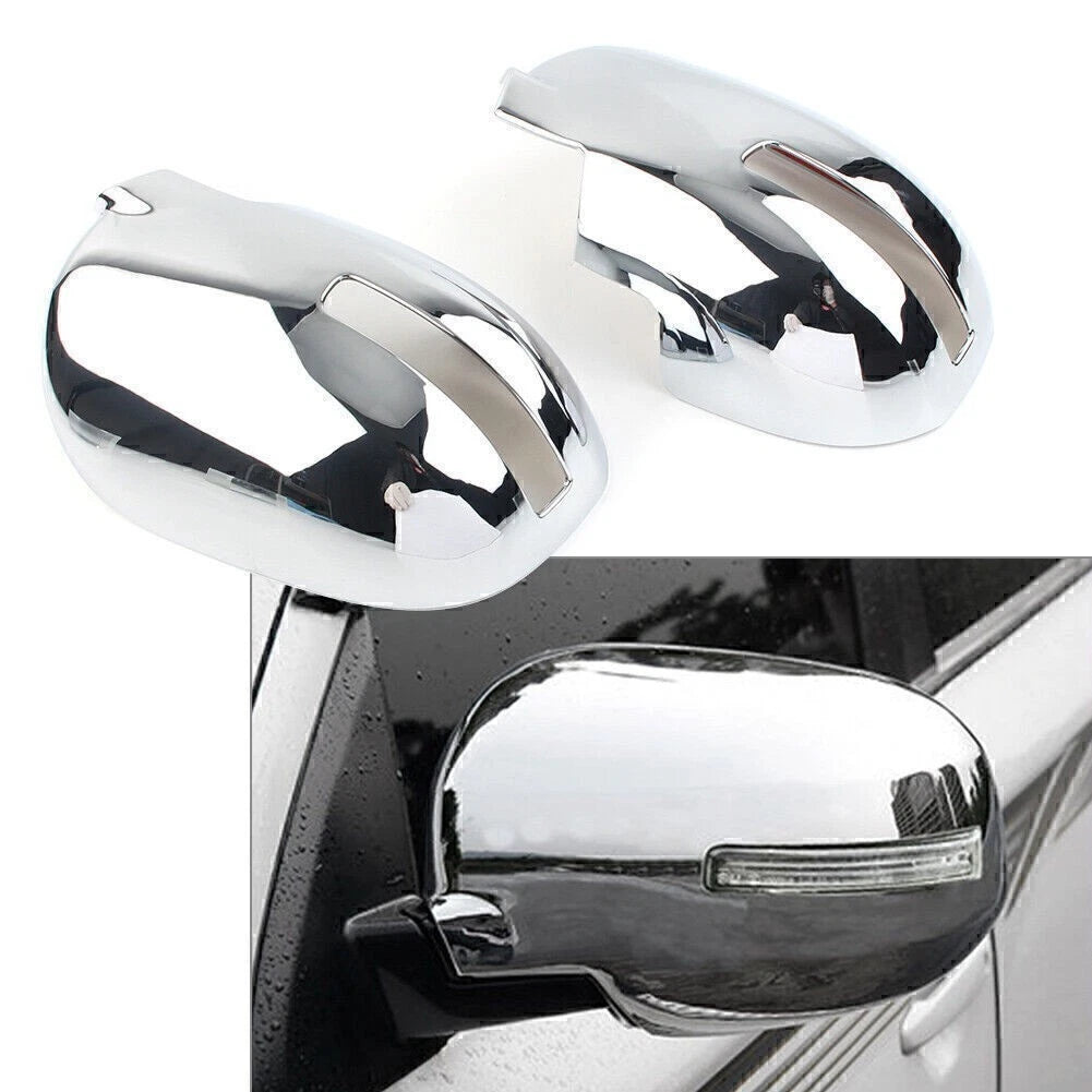 Chrome Door Side Rearview Mirror Trim Cover for Mitsubishi Outlander (2013–2020)