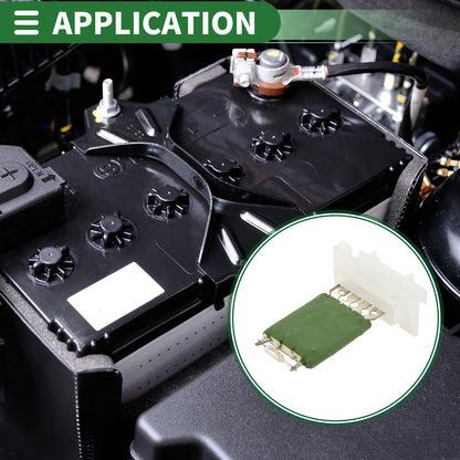HVAC Blower Motor Resistor No. 1698200397 for Mercedes Benz A-Class (2004–2012)