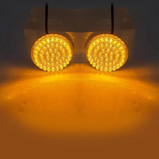 LED 1156 Yellow Rear Turn Signal Light for Harley-Davidson Road King