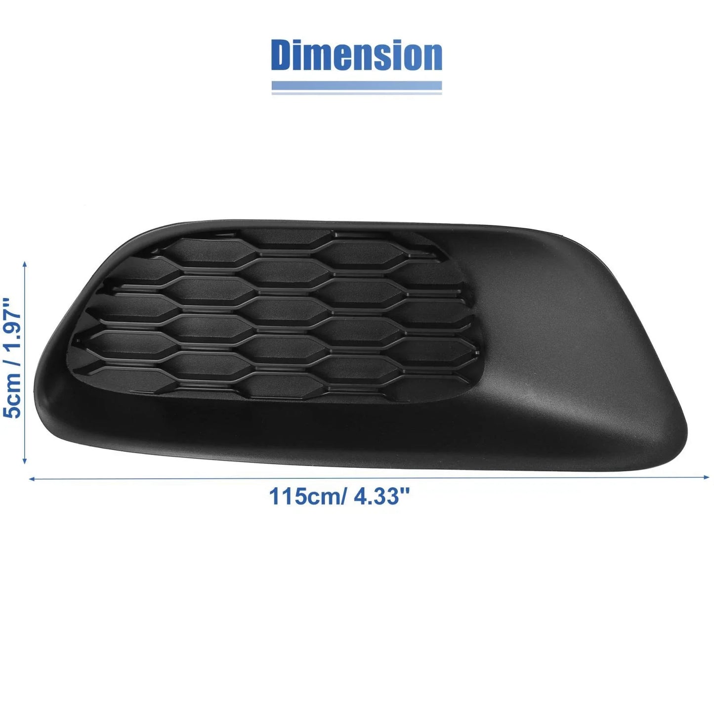 Front Right Fog Light Grille Cover for Dodge Grand Caravan (2011-2020)