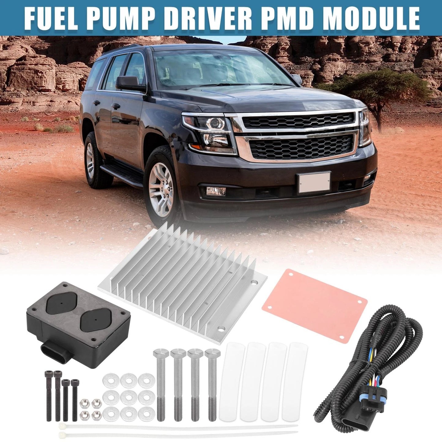Fuel Pump Driver PMD Module Relocation Kit for Chevy GMC 6.5 Diesel (1992–2000) 12562836