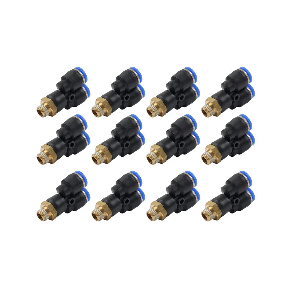 12pcs G1/8��� Y Air Valve Fitting Connector for Tire Changer