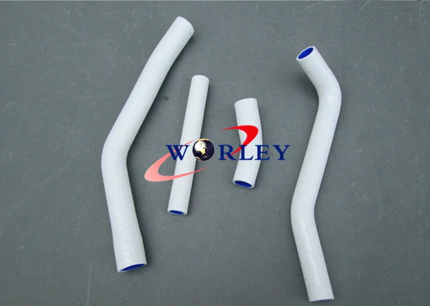 Silicone Radiator Hose for Yamaha YZ250F YZF250 (2014–2016) White