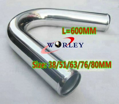 2.5" 135 Degree Aluminum Turbo Intercooler Pipe for Racing Vehicles