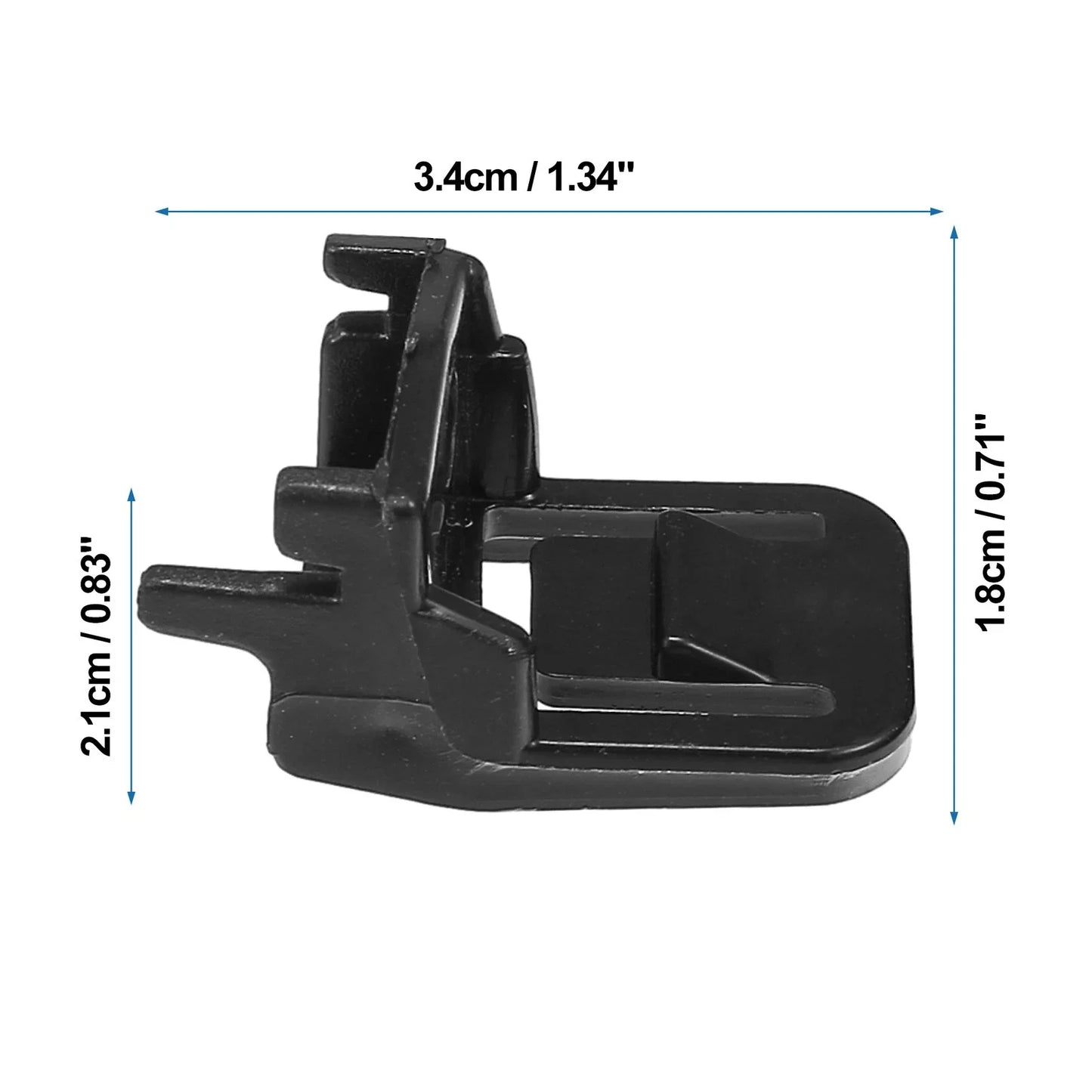 2 x Front Right Side Headlight Clips for Honda Civic (2016-2020)