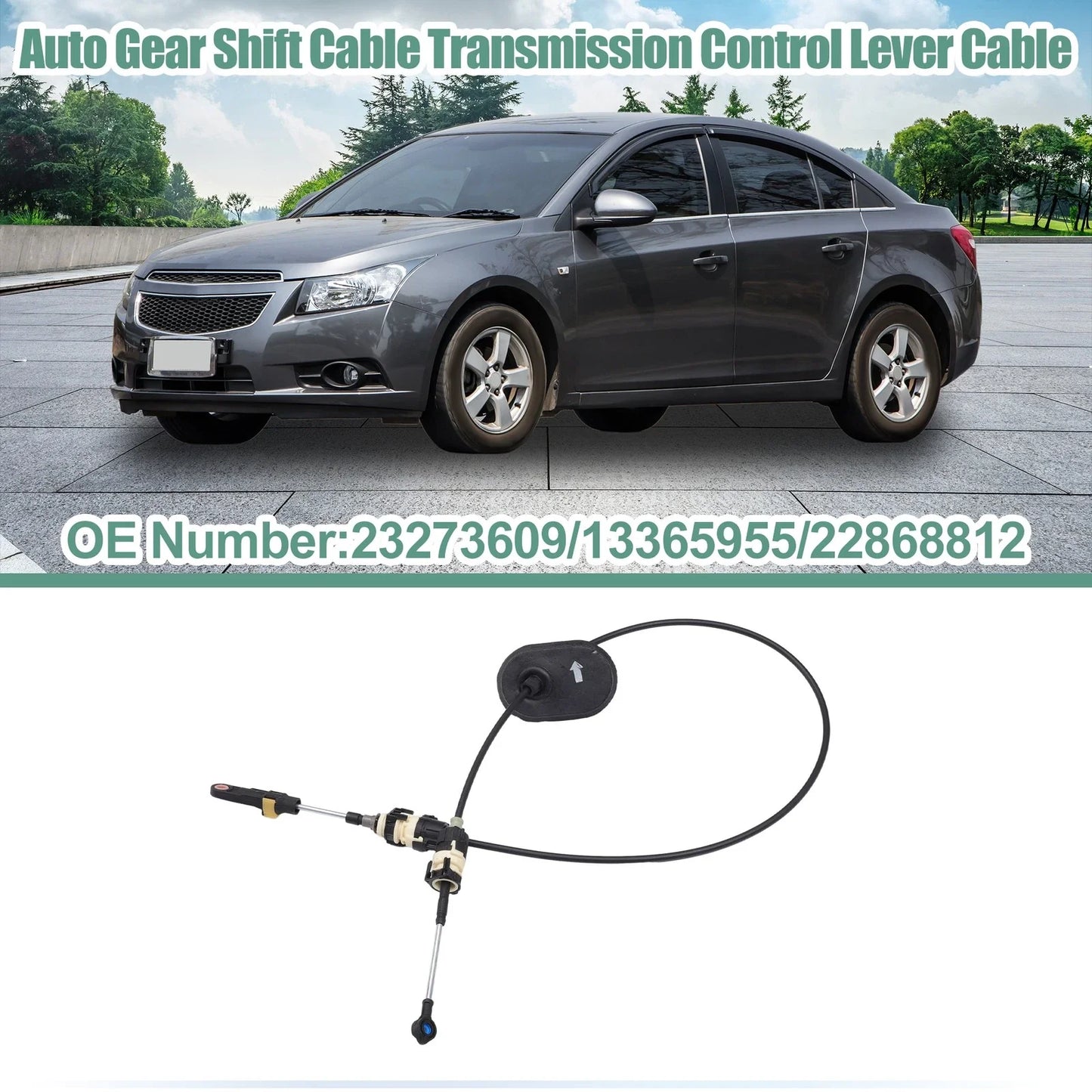 Auto Transmission Control Lever Cable for Chevrolet Cruze, Buick (2011-2016)