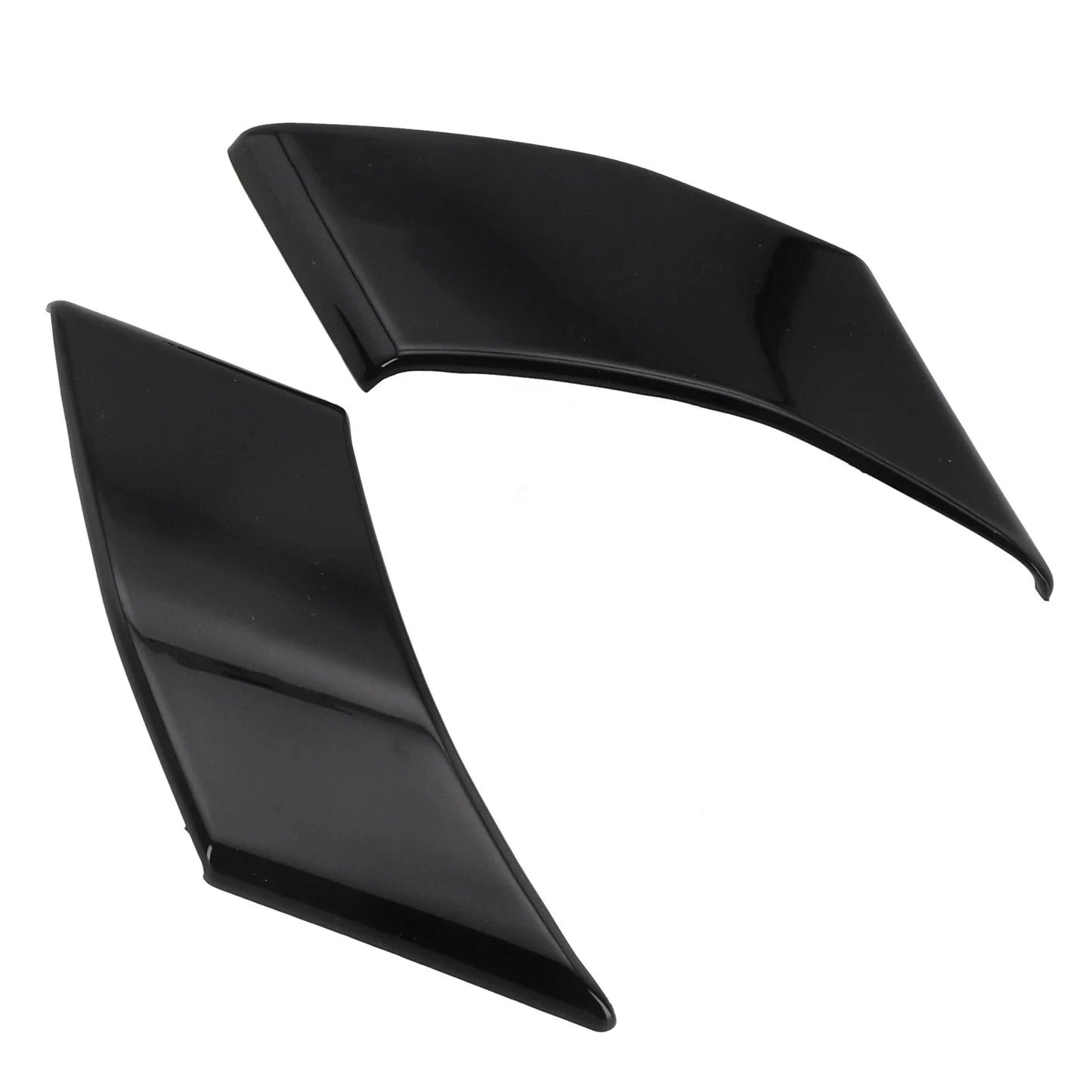 A Pillar Triangle Trim Glossy Black for Cars