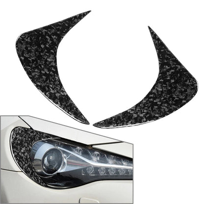 2X Headlight Eyebrow Eyelid Cover Trim for Toyota GT86 Scion FR-S Subaru BRZ