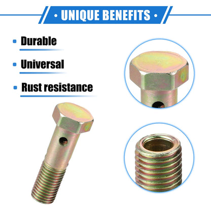Set of 1 Turbo Brake Line Fitting Adapter for Car M12x1.5 (48mm)