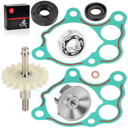 Water Pump Impeller Shaft Gear Kit for Honda CR500R (1986–2001)