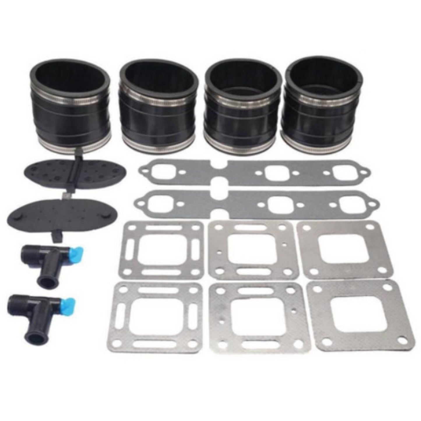 Exhaust Manifold Kit for Mercruiser 175 205 V6 (1970–1990)