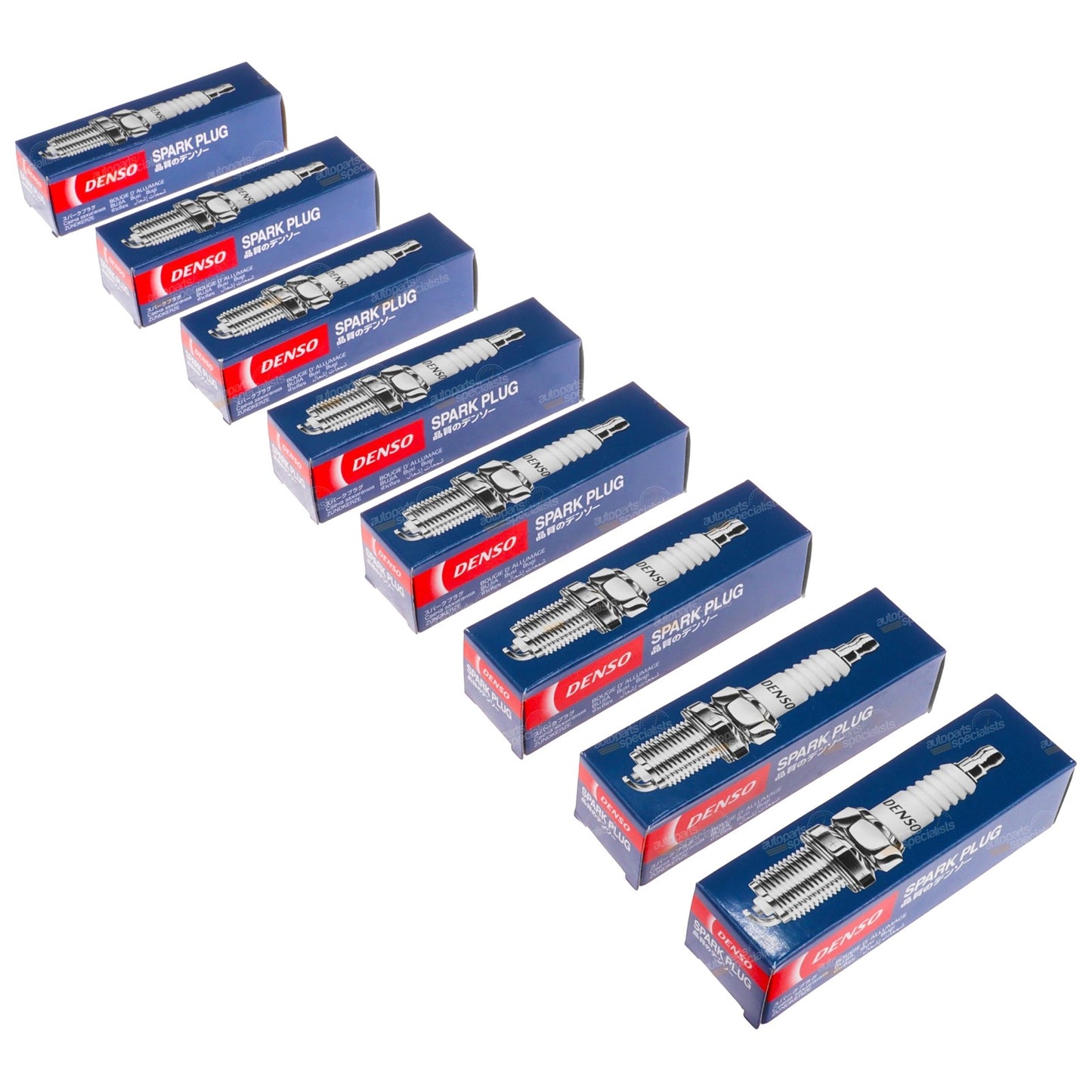 Set of 8 Spark Plugs for BMW 645ci E64 (2004–2005)