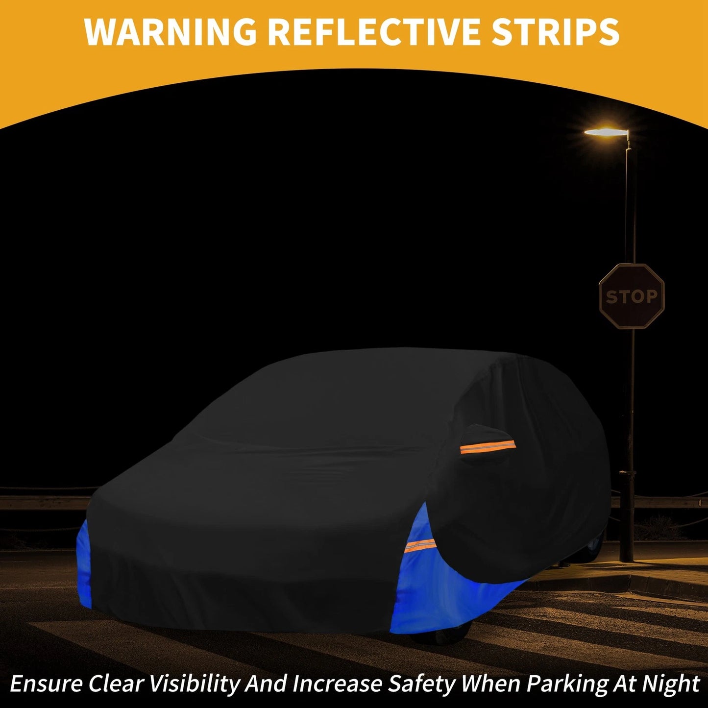 Waterproof Car Cover for Ford Fiesta (2011–2023) 210D-PU, Zippered, All Weather