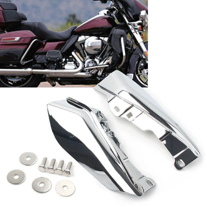 Chrome Handlebar Brake Clutch Cable Wire Clamp Holder for Harley Bike
