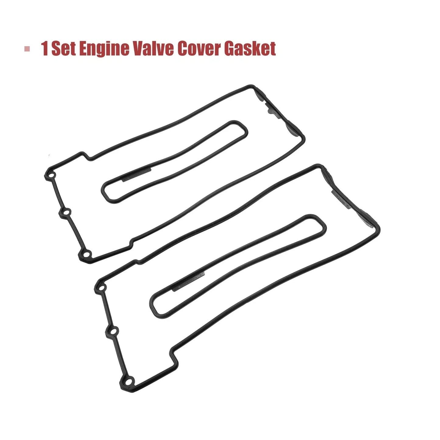 Set Engine Valve Cover Gasket for BMW 540i Base