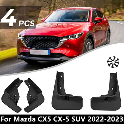4x Mud Flaps Front Rear Splash Fender for Mazda CX-5 (2022–2023)