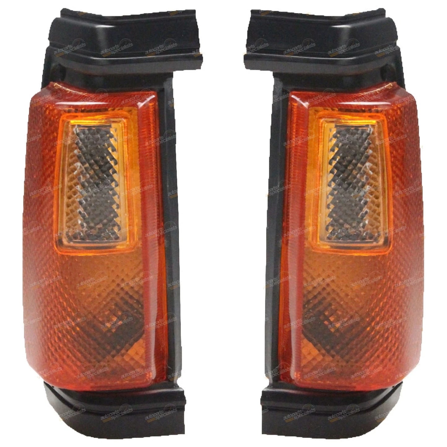 2X Amber Front Corner Lights for Nissan Navara D21 (1990–1992)