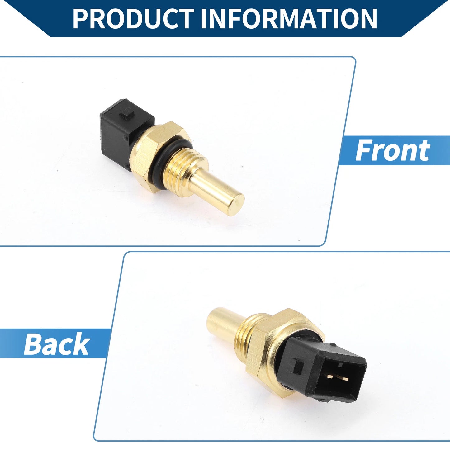 Engine Coolant Temperature Sensor No. 12621710512 for BMW 318i (1991–1992)