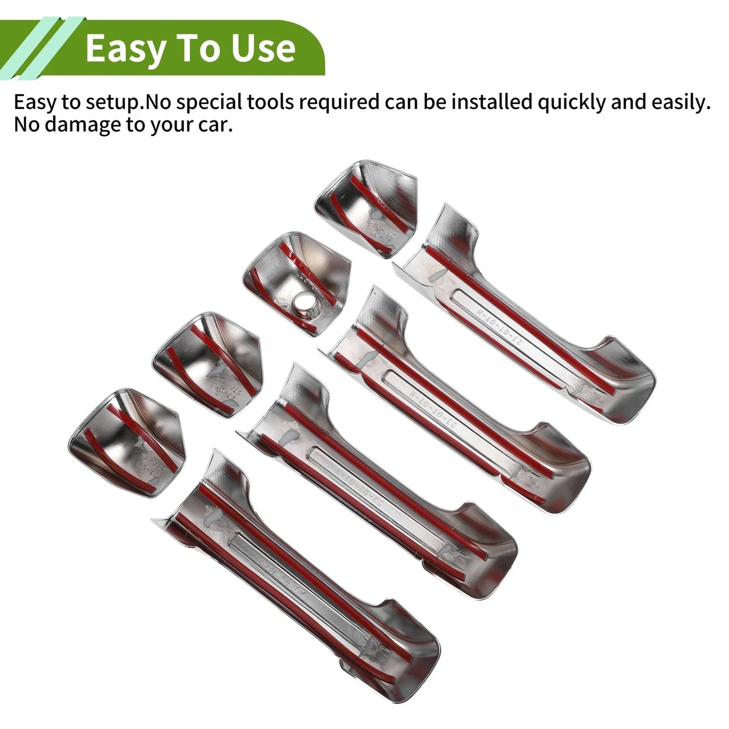Exterior Door Handle Cover Trim for Dodge Ram 1500 (2019-2024) - 1 Set