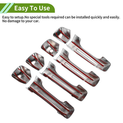 Exterior Door Handle Cover Trim for Dodge Ram 1500 (2019-2024) - 1 Set