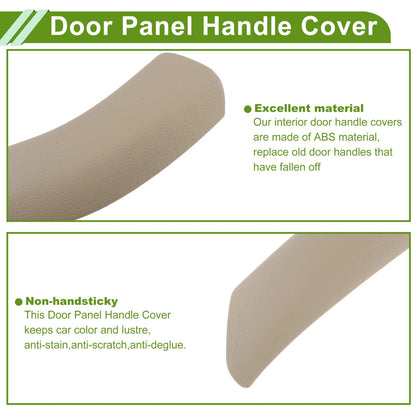 Door Panel Handle Pull Trim Cover for BMW X1 F48 F49 (2015–2020) No. 51417417512 Beige