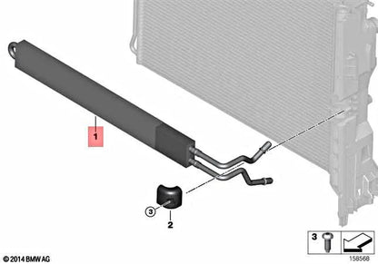 Power Steering Oil Cooler for BMW E70 X5 (2007–2013)