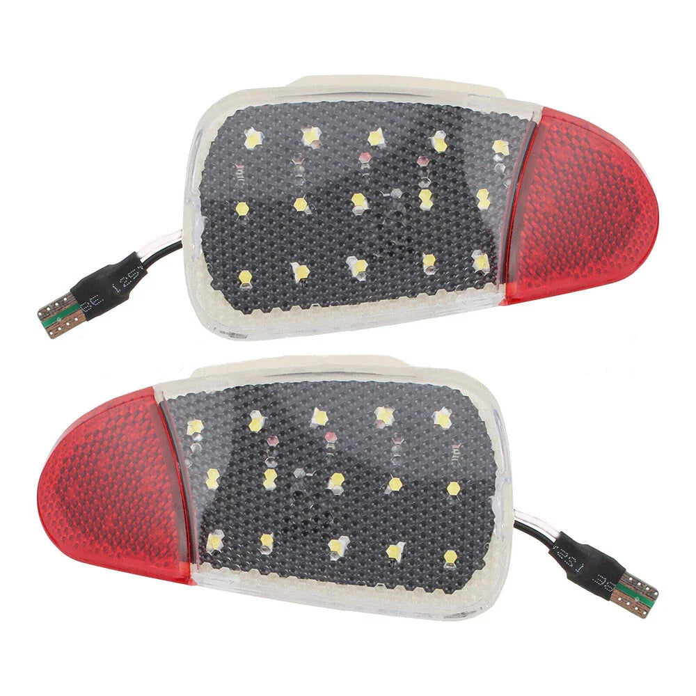LED Door Panel Light Courtesy Lamp Red+White for Ford F-150 F-250 (1997-2023)