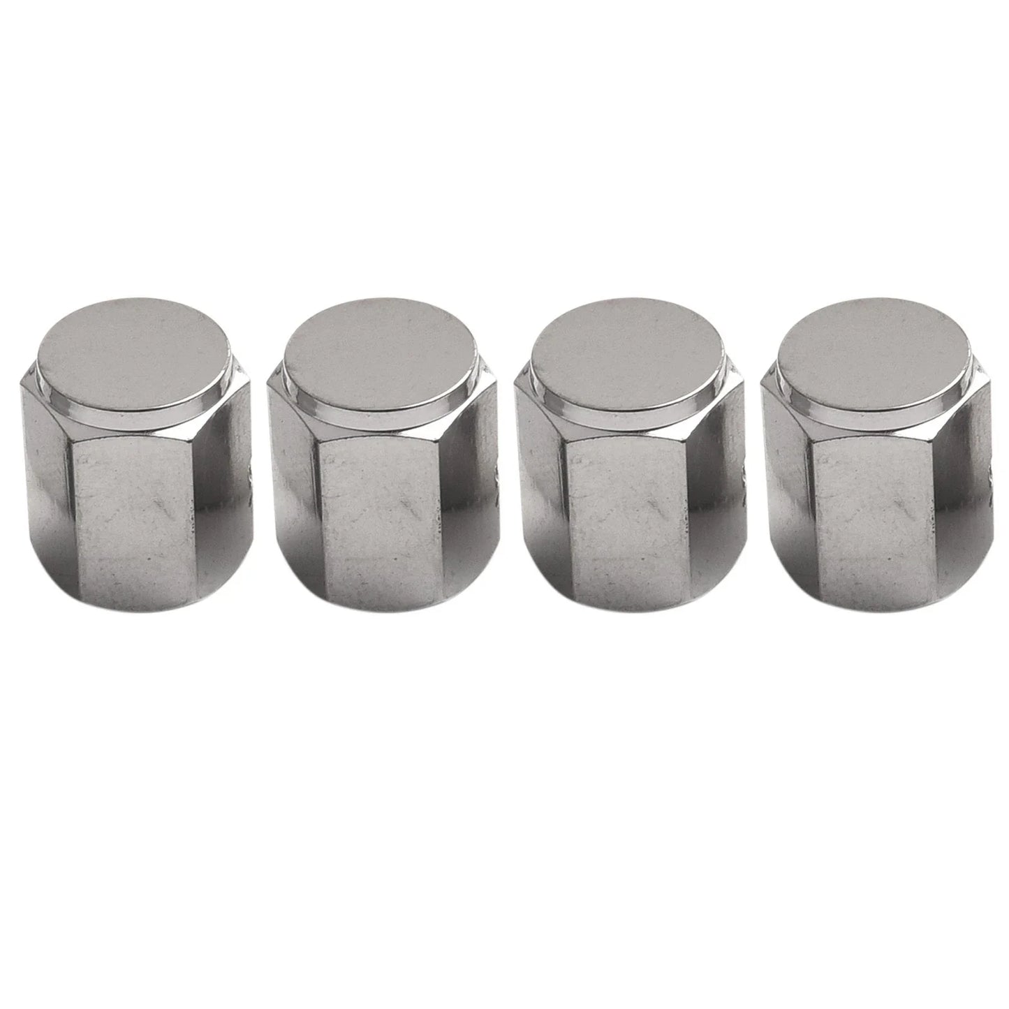 Valve / 4 x Stylish Silver Valve for Lexus CT200h ES350 LX570 RX350 IS350