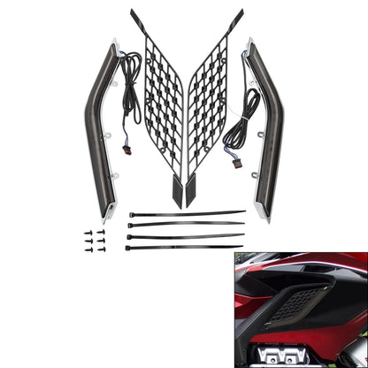 LED Radiator Grill Light Panels for Honda Goldwing GL 1800 Tour (2018-Up)