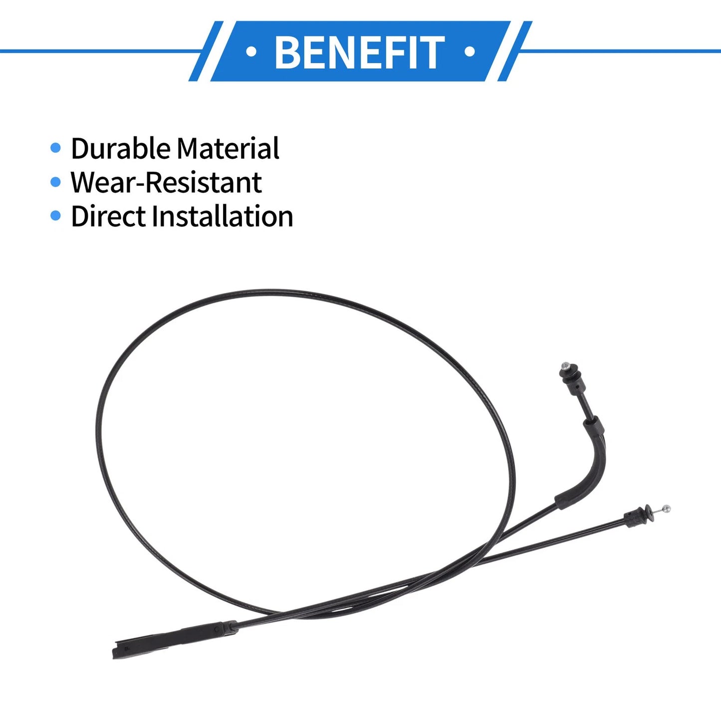 Hood Release Cable No. 2128800559 for Mercedes-Benz CLS (260)
