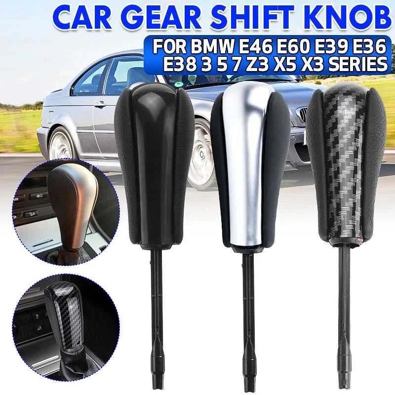 Auto Shift Knob Shifter for BMW E46 E60 E39 E36 E38 3/5/7/Z3/X5