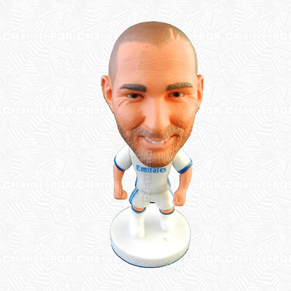 Soccer Player Figurine for Real Madrid (Karim Benzema)