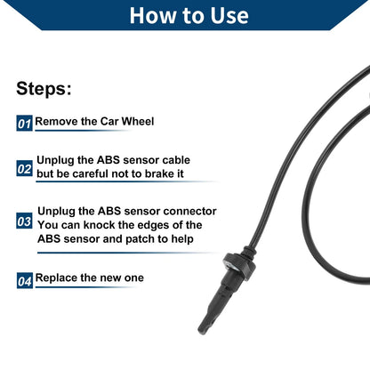 ABS Wheel Speed Sensor for Chevrolet Cruze Front Right (2011-2016)