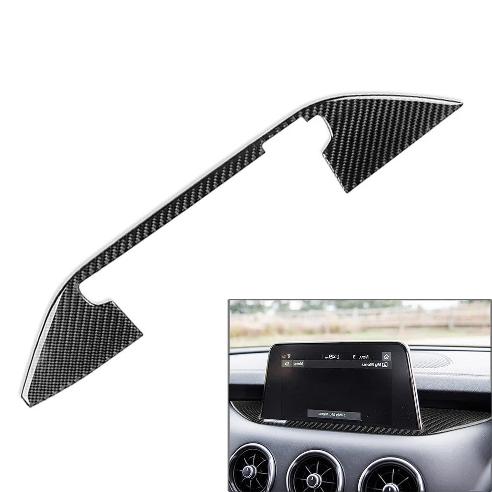 Carbon Fiber Light Button Frame Trim for Kia K3 Forte (2019–2021)