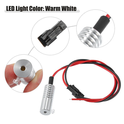 LED Light Source for DIY Car Projects (12V, 2W, 3mm)