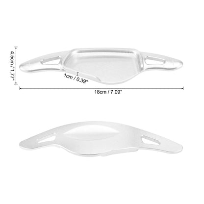Silver Tone Steering Wheel Shift Paddle Cover for BMW X3 X4 X5 M5 Z4