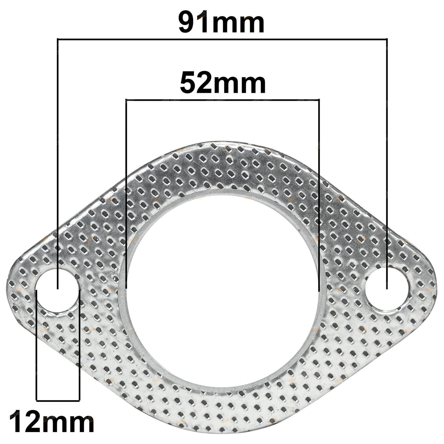 Exhaust Pipe Flange Gasket for Nissan Stanza (1978–1983)