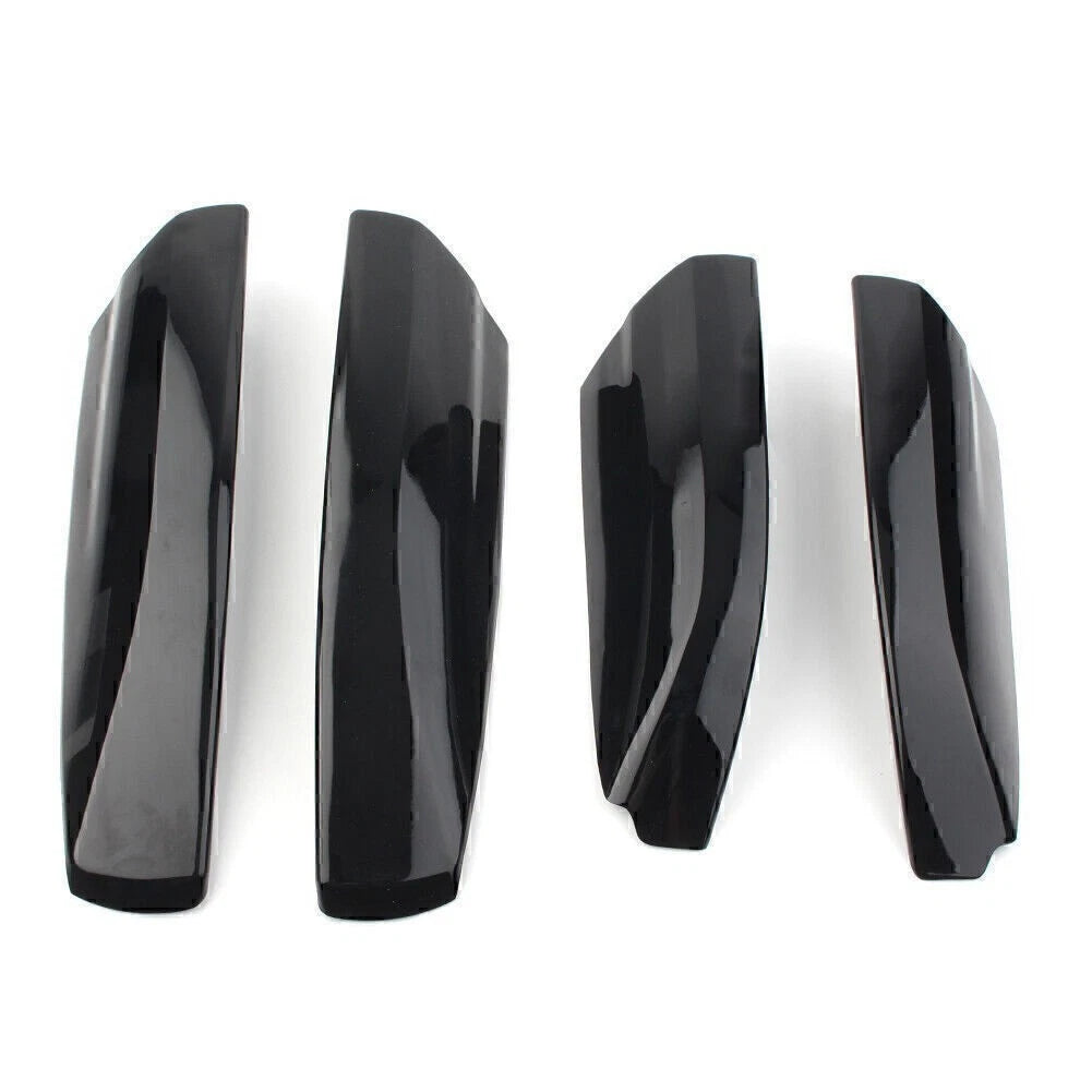 Set of 4 Roof Rack Cover Rail End Shell Caps for Toyota Highlander (2008–2013)