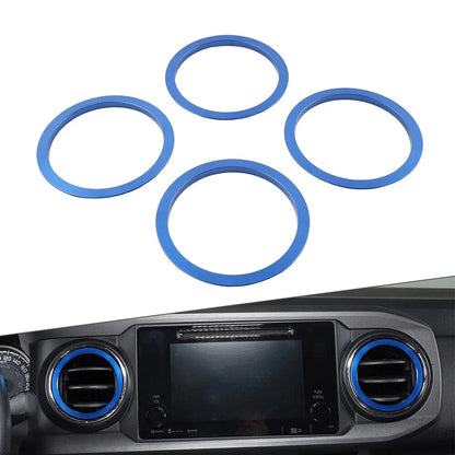 A/C Vent Ring Trim Covers for Toyota Tacoma (2016-2022)