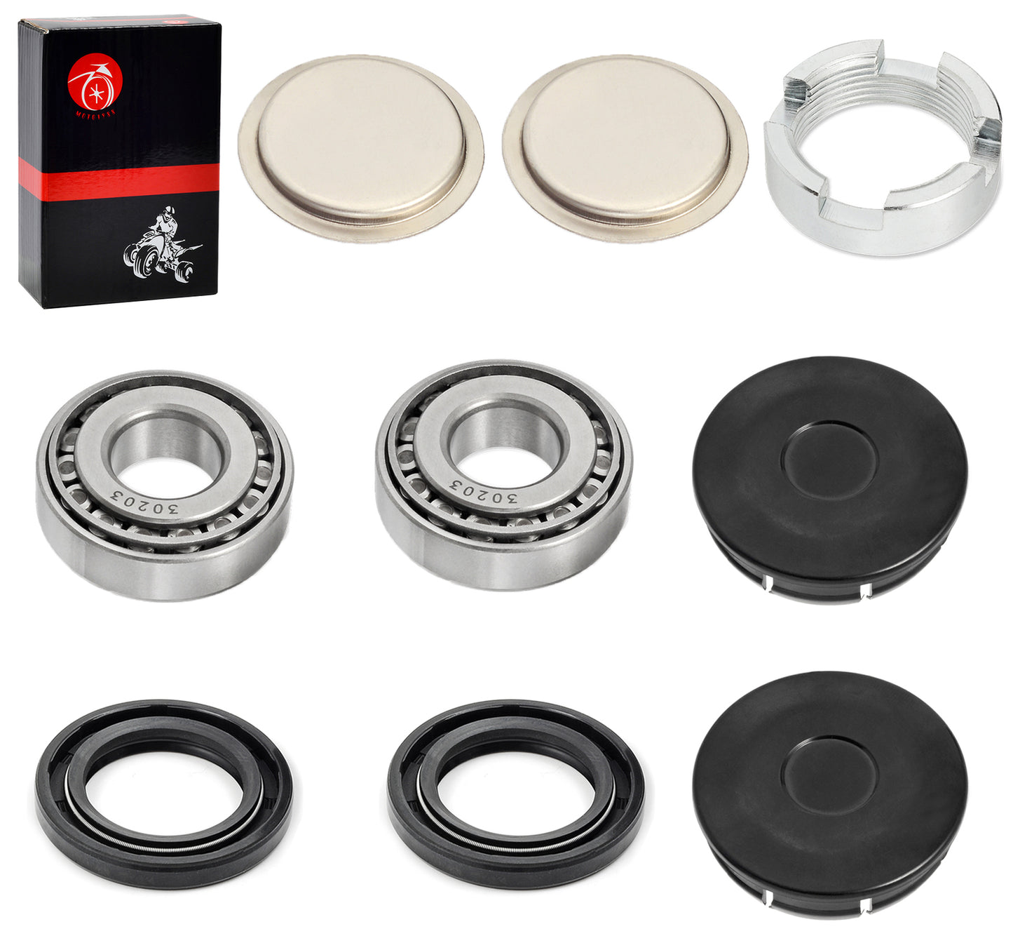 Swingarm Bearing Seal Set for Honda Foreman Rubicon 400 450 500 Recon 250 (2000–2023)