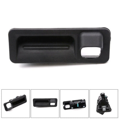 Trunk Lid Lock Tailgate Handle 1pc Black Fittings Outside