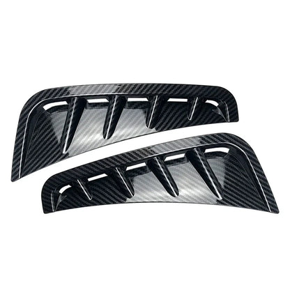 Carbon Front Bumper Spoiler Side Air Intake Cover for Benz C-Class (2019-2021)