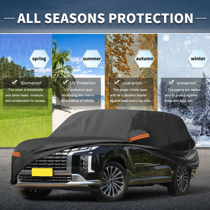 Waterproof Aluminum Film Car Cover for Hyundai Palisade (2020-2023)