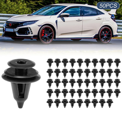 Set of 50 Door Trim Clips for Lexus ES300 (1992–2001) No. 6777112040 Plastic Gray