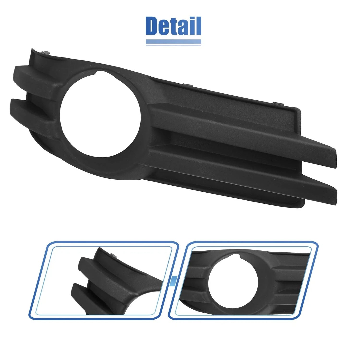 Front Right Fog Light Grille Cover for Dodge Grand Caravan (2008-2010)