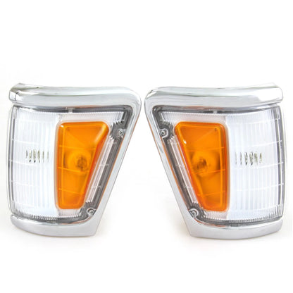 Chrome Corner Indicator Lights for Toyota Hilux 4x4 (1988–1997)